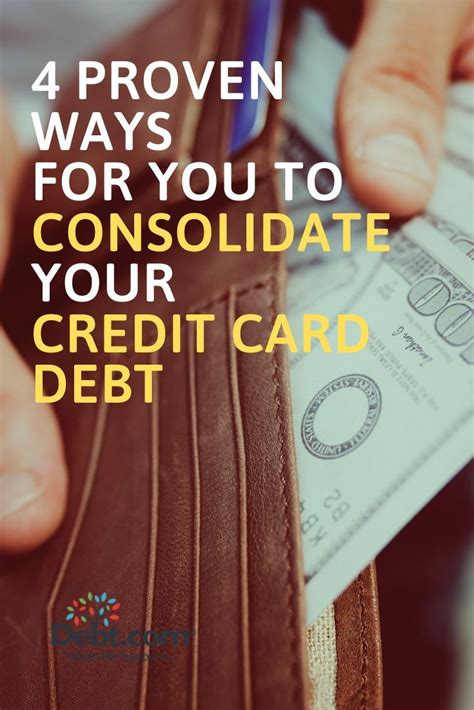 debt consolidation credit card promotion